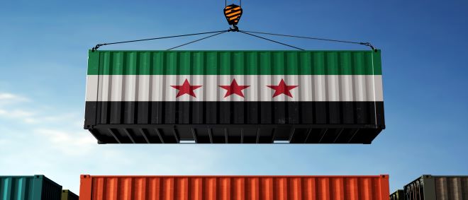 syria cargo container